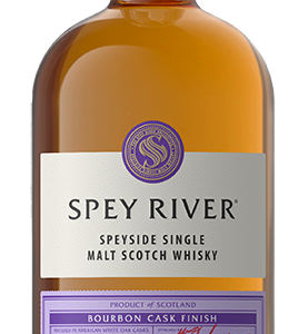 Spey river 75cl NAS bourbon cask bottle on white square